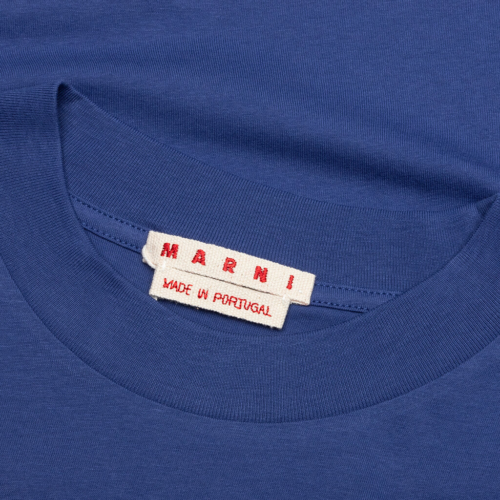 Cutout Logo T-Shirt - Ocean