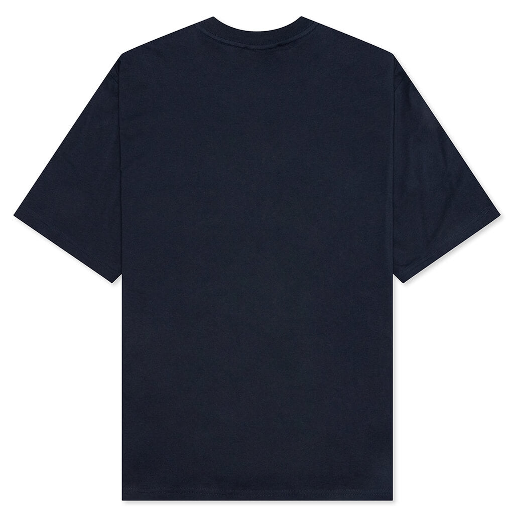 Crewneck S/S T-Shirt - Blue/Black