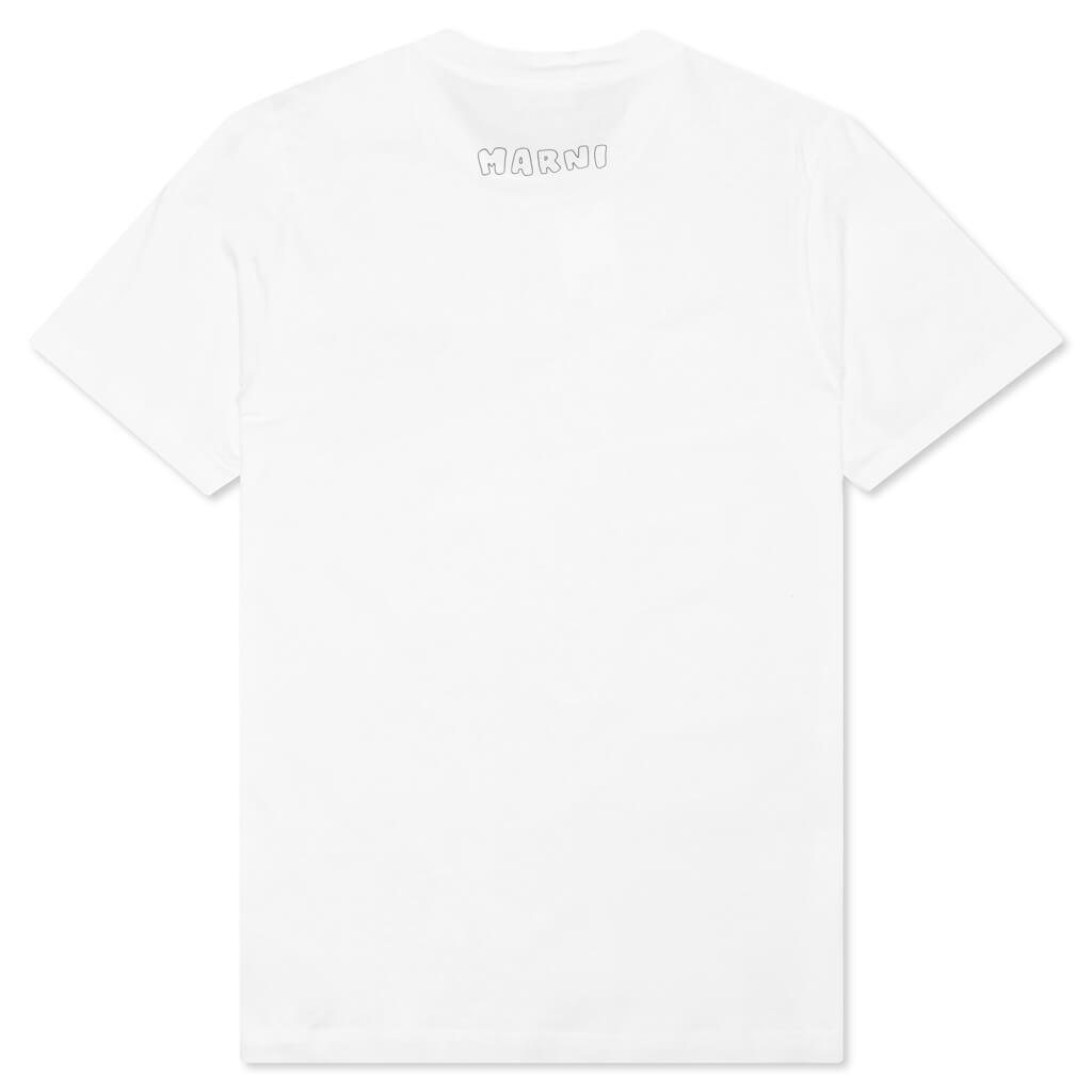 Crewneck S/S T-Shirt - Lily White