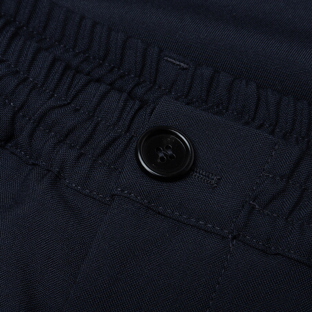 Cropped Pants - Blue/Black