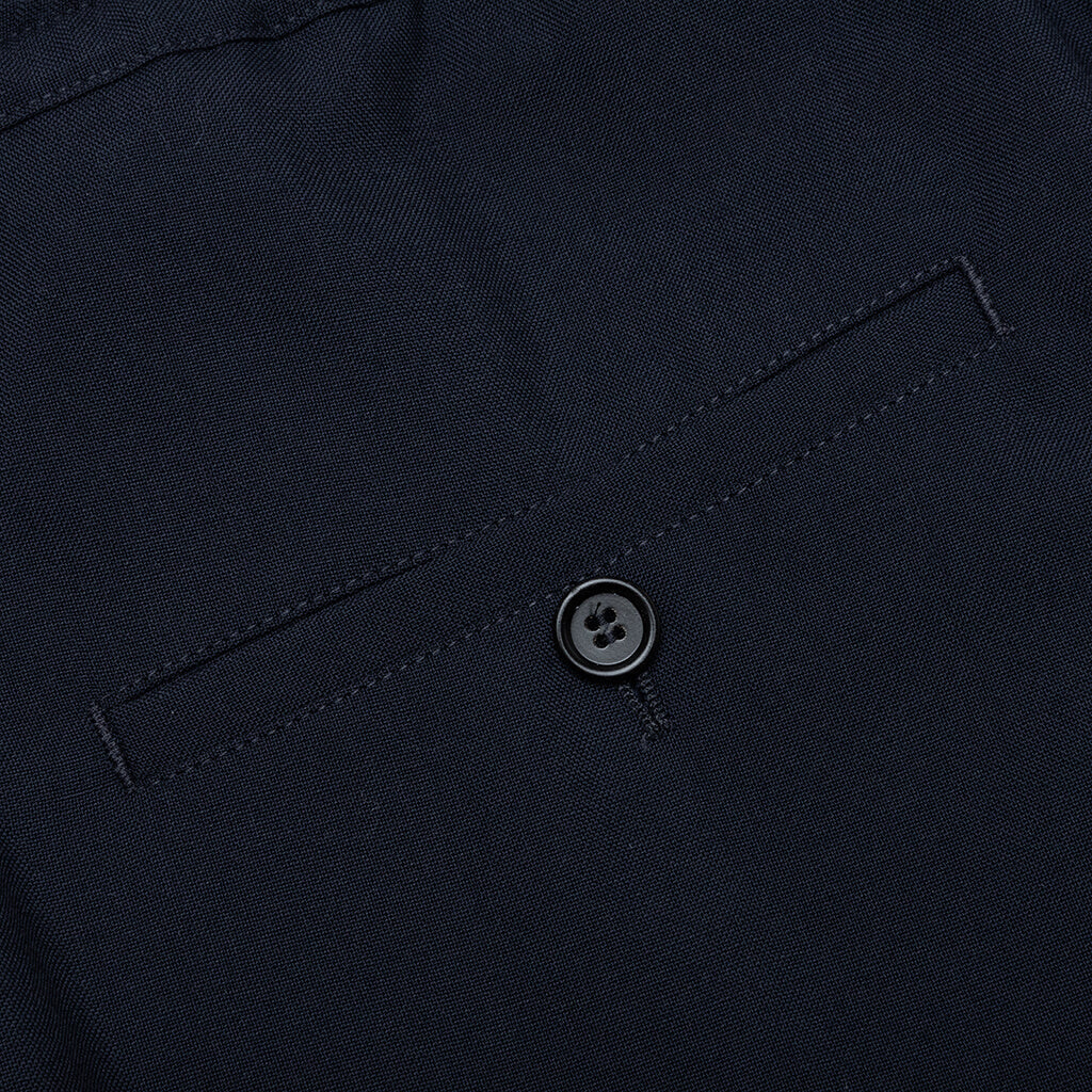 Cropped Pants - Blue/Black