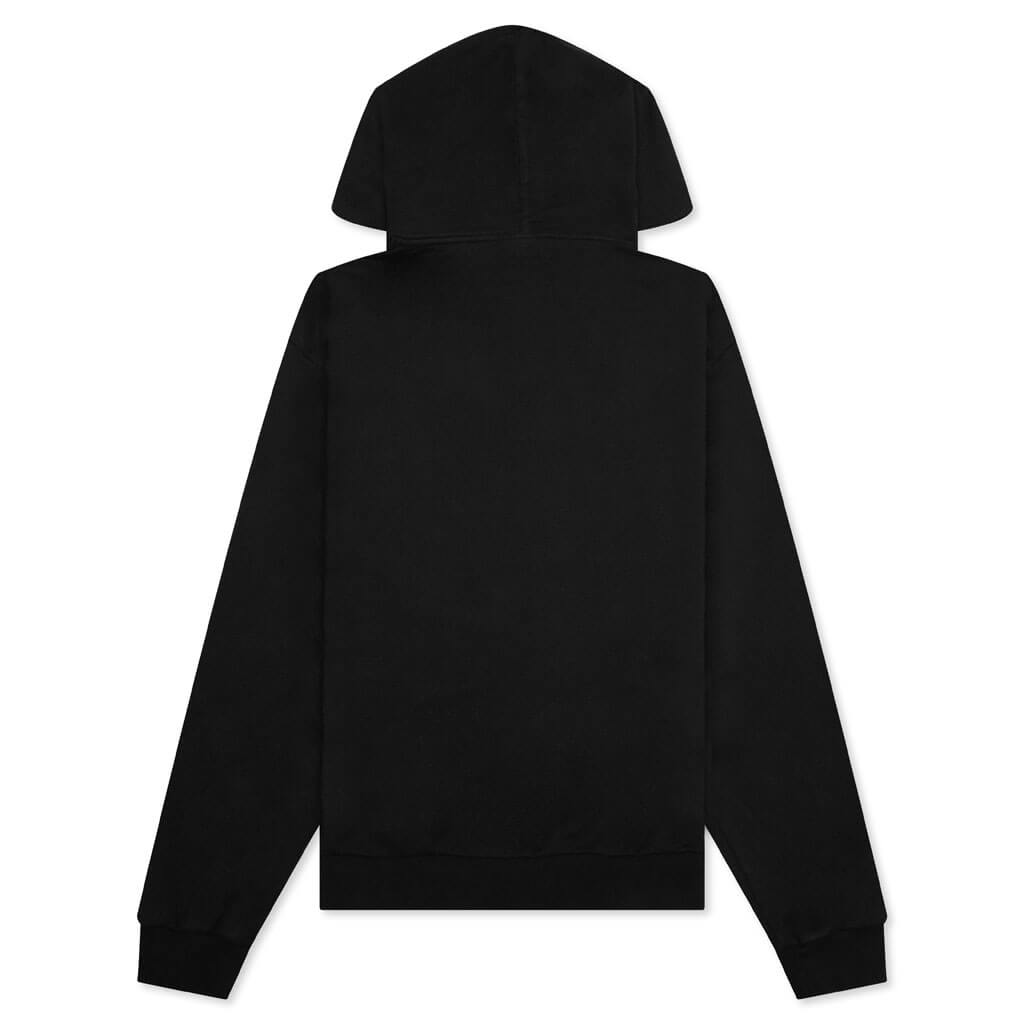 Cut & Sew Logo Sweatshirt - Black