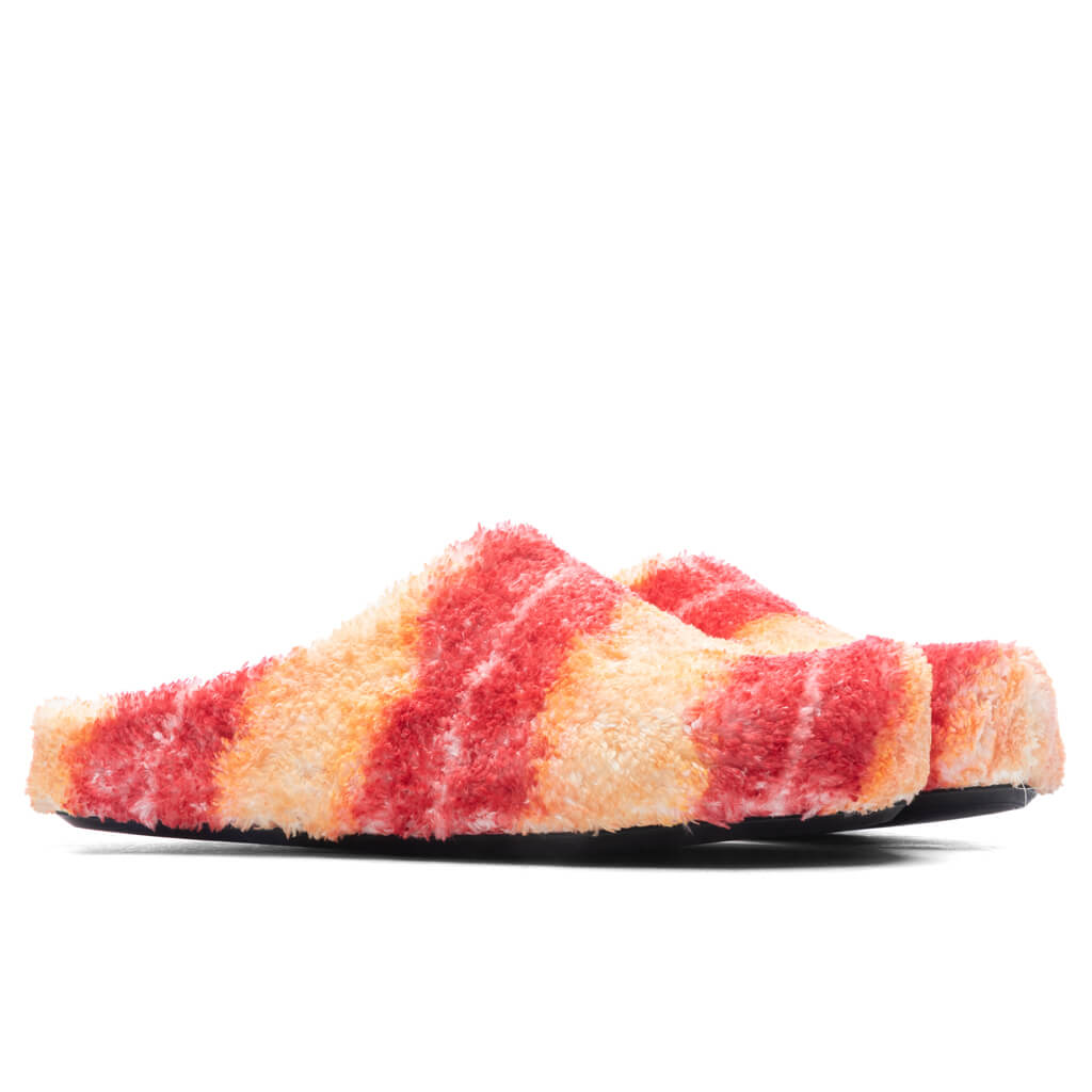 Fussbett Sabot - Red/Chili/Light Orange