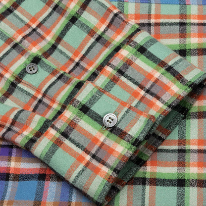 L/S Patchwork Shirt - Opal