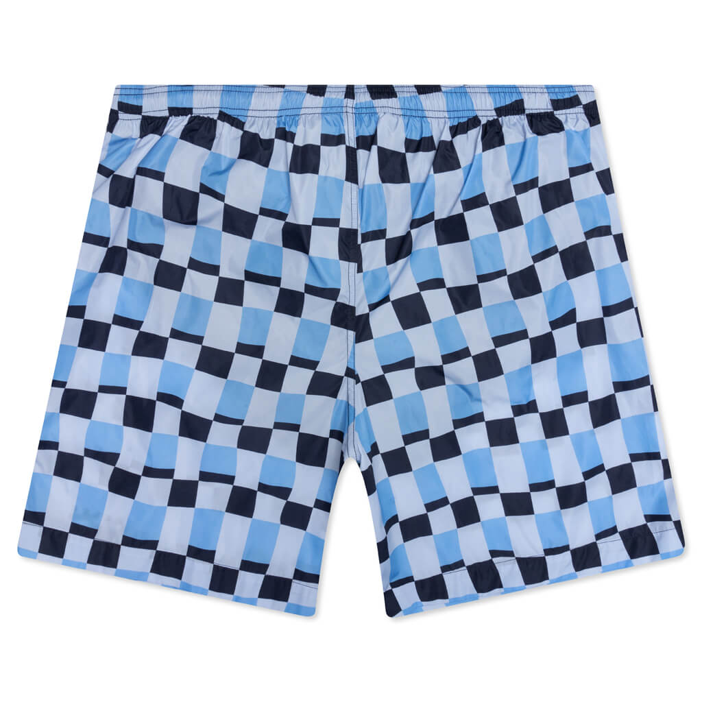 Relaxed Fit Swim Short - Powder Blue