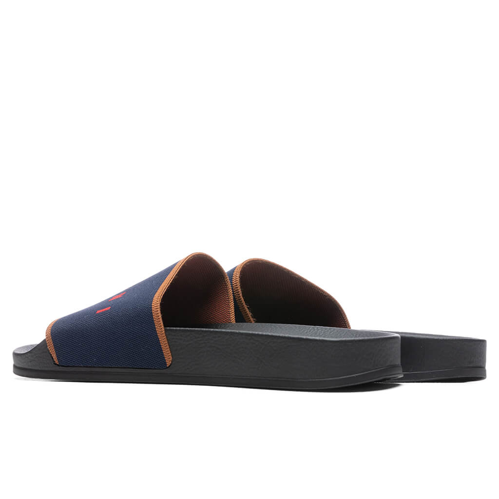 Sandal - Blue Marine/Maroon Red