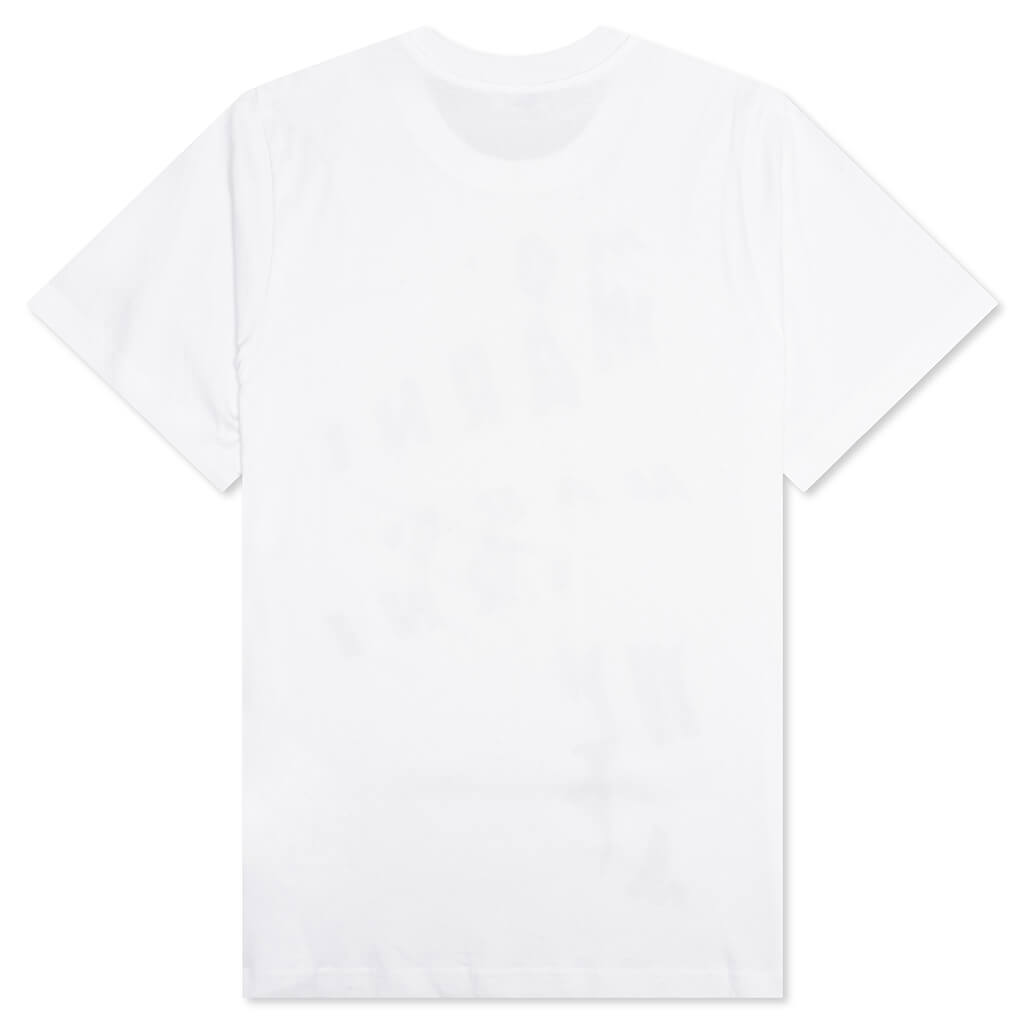 Scanned Logo T-Shirt - Lily/White