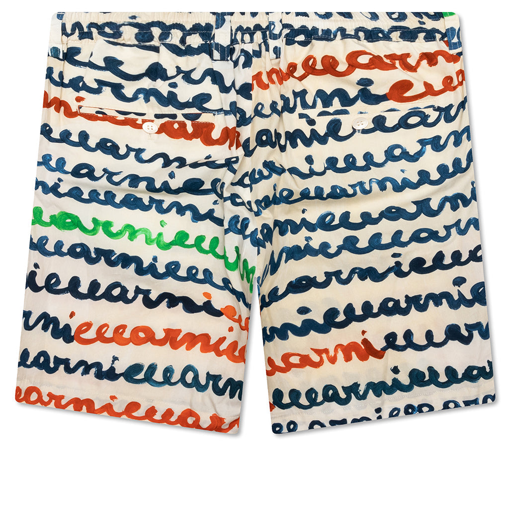 Trousers - Multicolor/Ivory