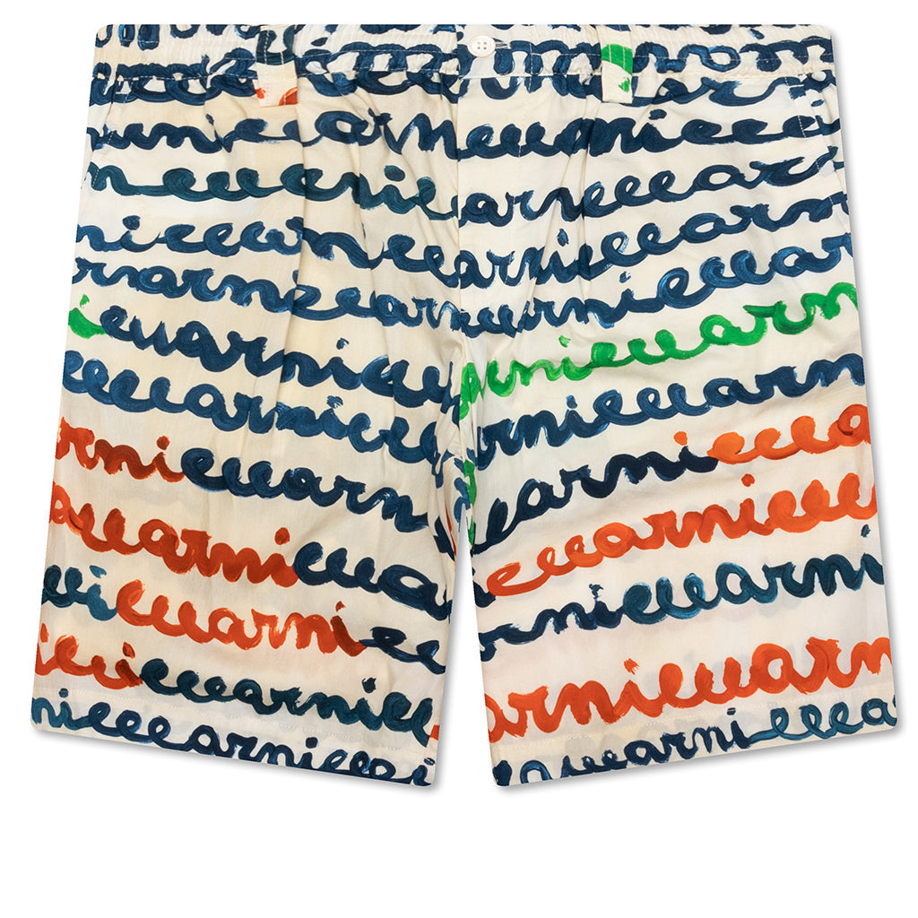 Trousers - Multicolor/Ivory