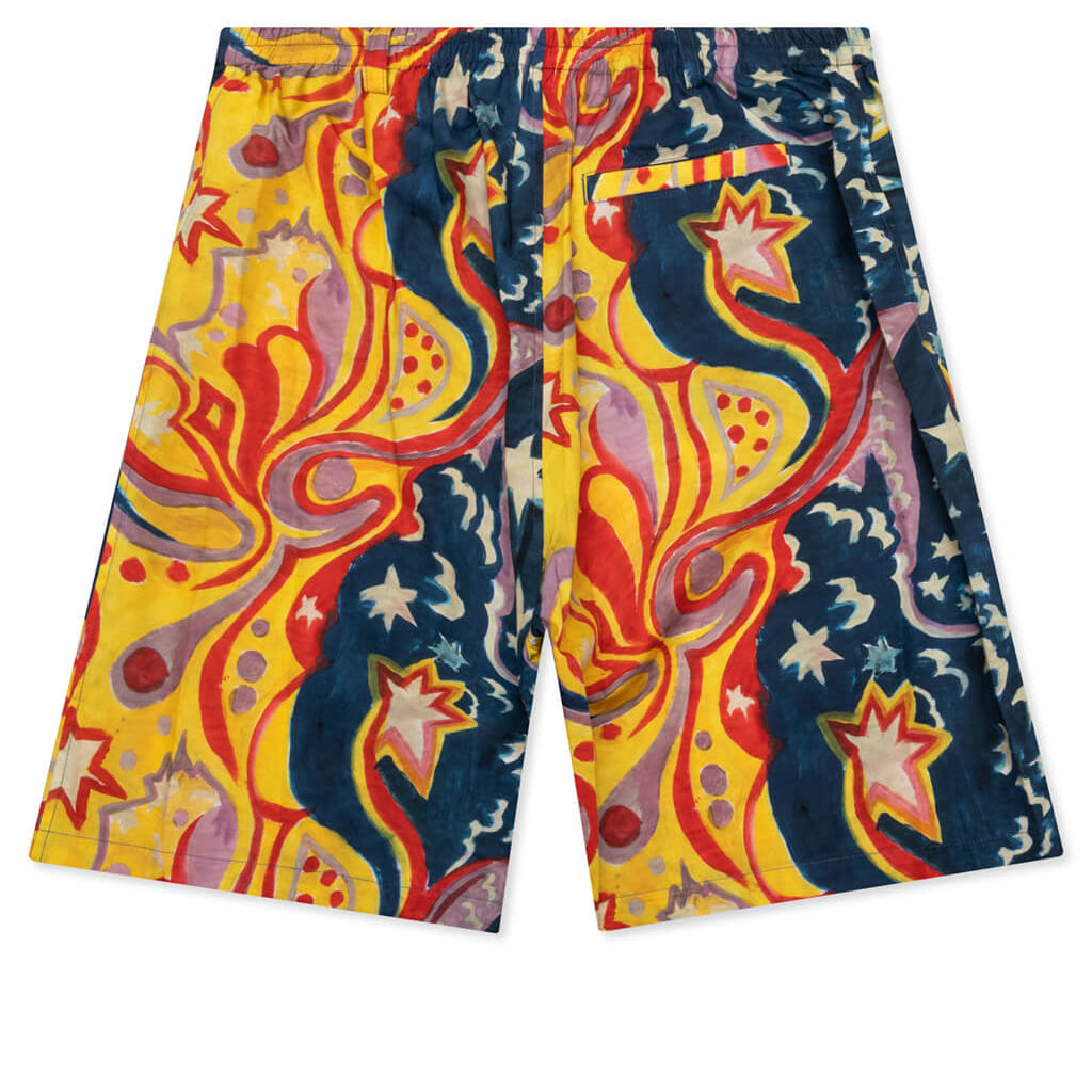 Marni x No Vacancy Inn Poplin Shorts - Royal