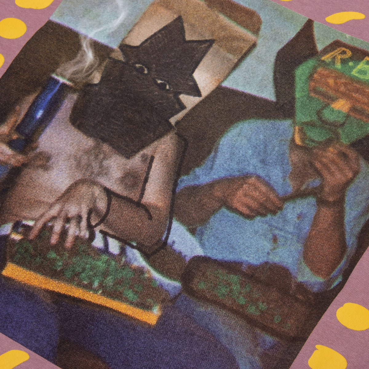 Masked Men S/S Tee - Mauve