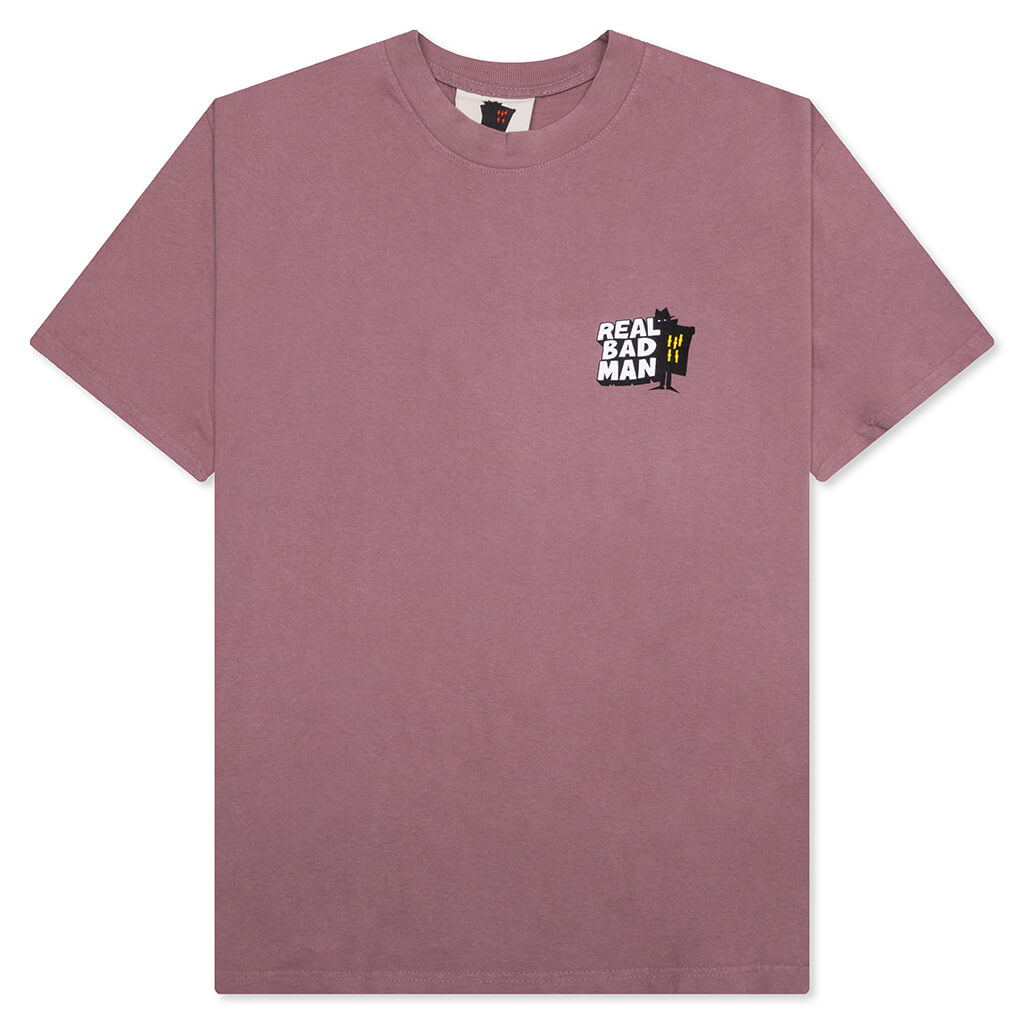 Masked Men S/S Tee - Mauve