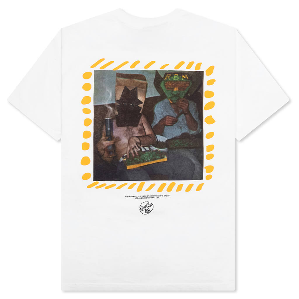 Masked Men S/S Tee - White