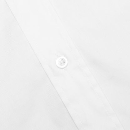 Long Cotton Shirt - White