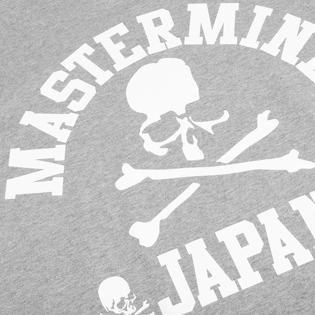 College Logo T-Shirt - Top Grey
