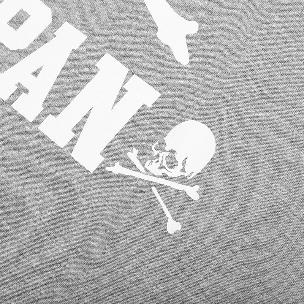 College Logo T-Shirt - Top Grey
