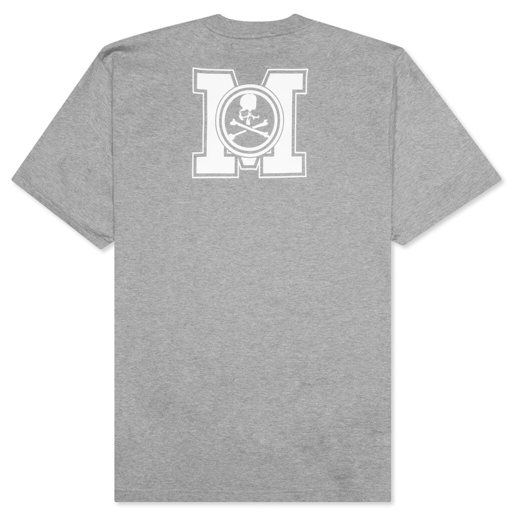 College Logo T-Shirt - Top Grey