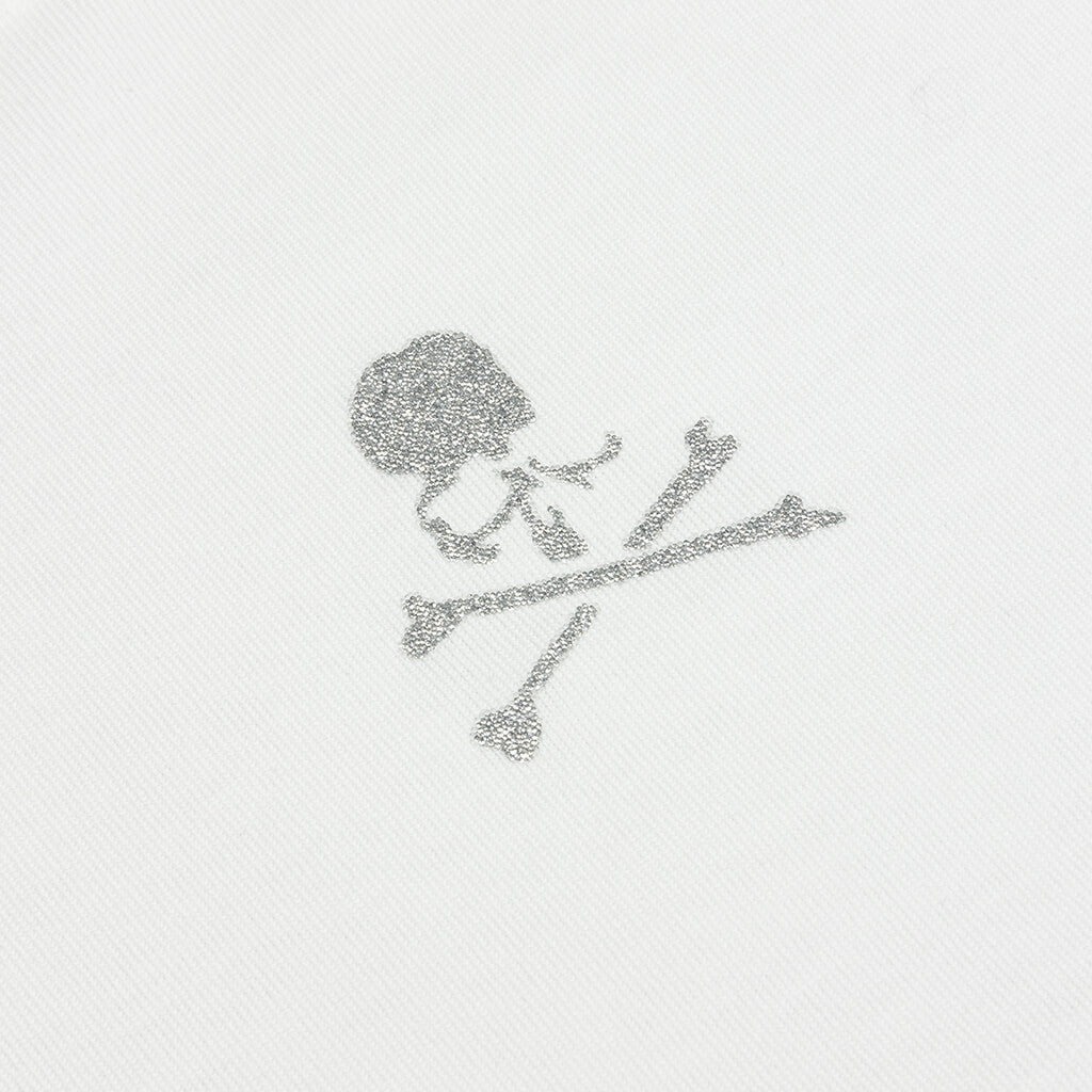 Glass Beaded T-Shirt - White
