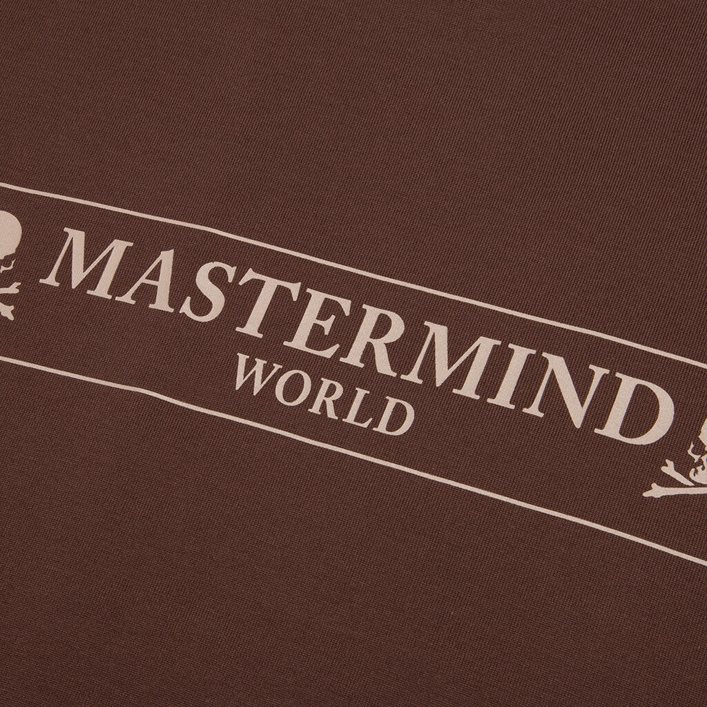 Boxed Logo S/S T-Shirt - Brown