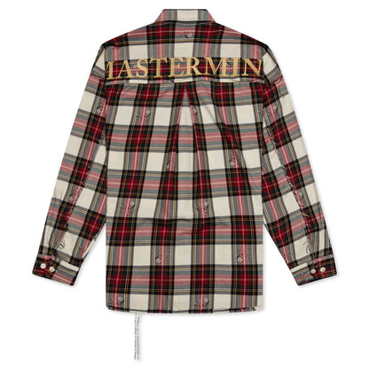 Reversible Embroidered Shirt - White Base