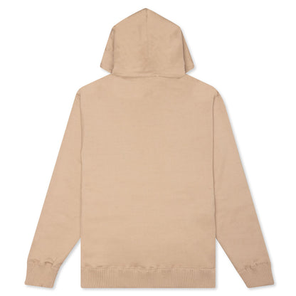 Colored Logo Hoodie - Beige