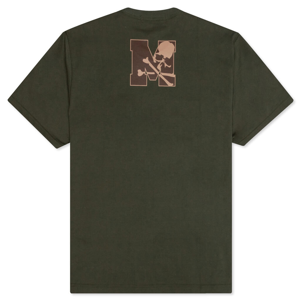 College Logo T-Shirt - Olive