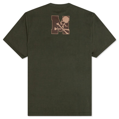 College Logo T-Shirt - Olive
