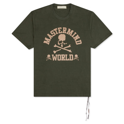 College Logo T-Shirt - Olive
