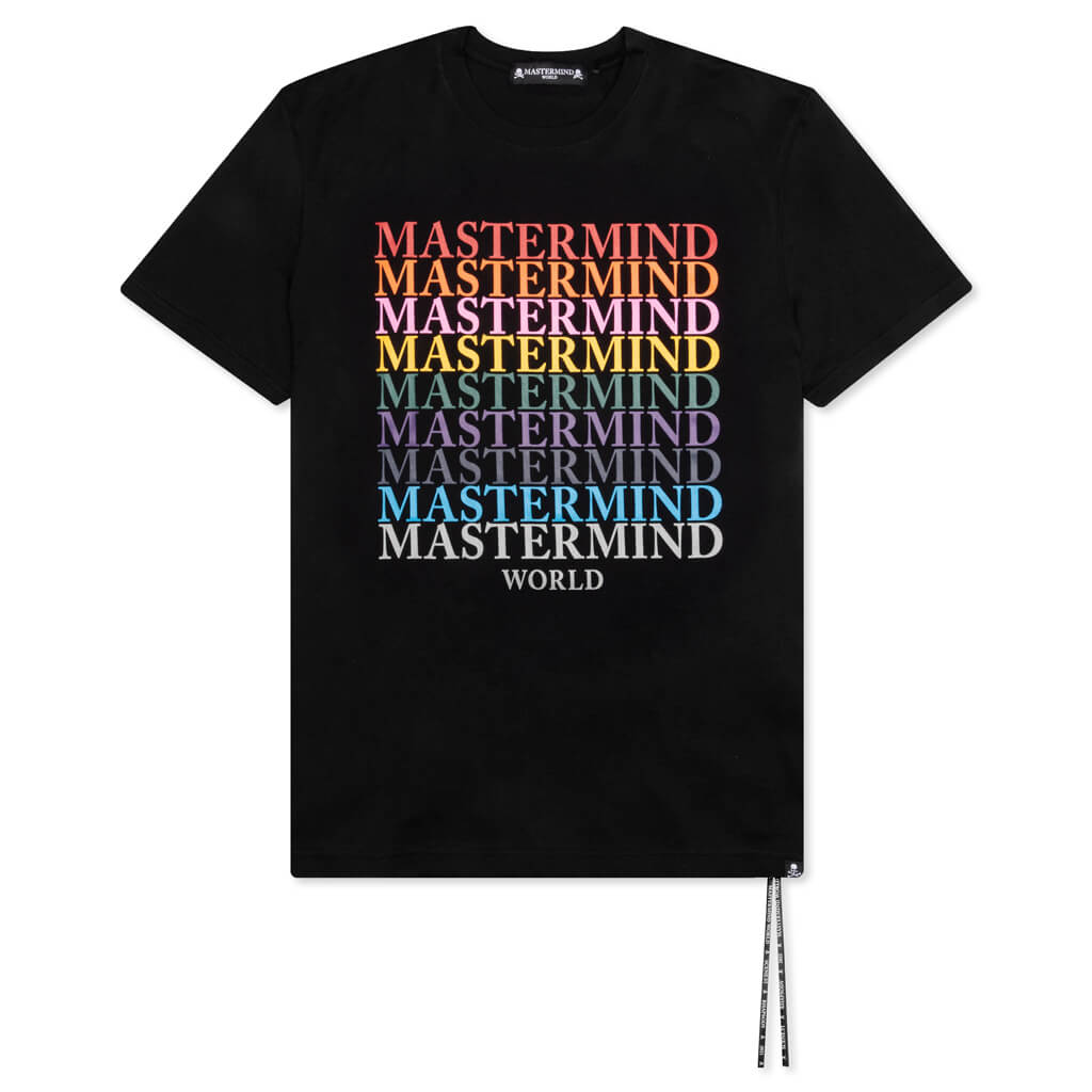 Multi Logo T-Shirt - Black