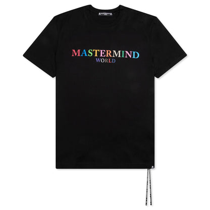 Colored Logo T-Shirt - Black