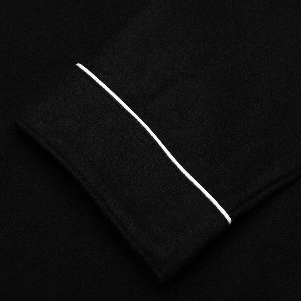 Woven Cotton Pajamas - Black