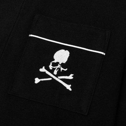 Woven Cotton Pajamas - Black