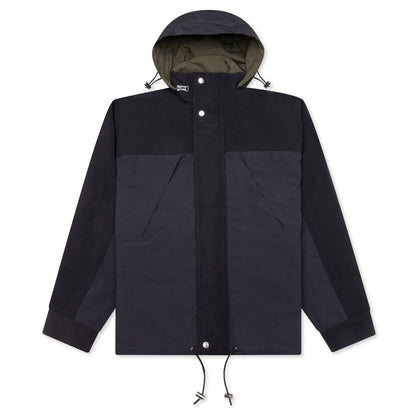 Matte Taffeta Reversible Blouson - Black