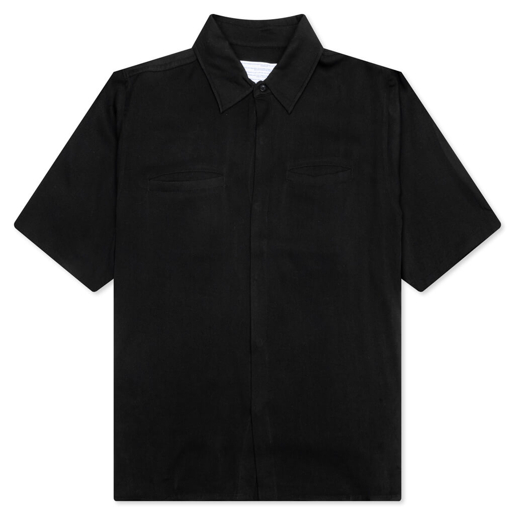 May You Be Safe Button Up - Black