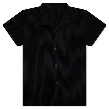 MC April Button Up - Black