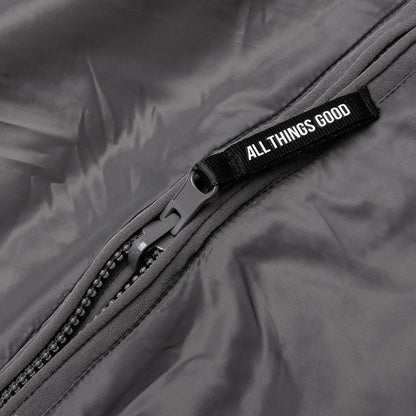 McCarthy Convertible Puffer Jacket - Slate Grey