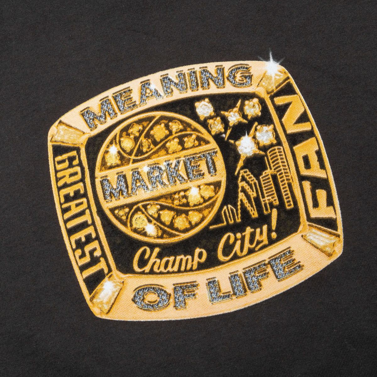 Meaning of Ring T-Shirt - Washed Black