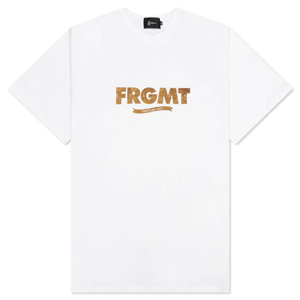 Medicom Toy x fragment design Fur Logo BE@RTEE - White