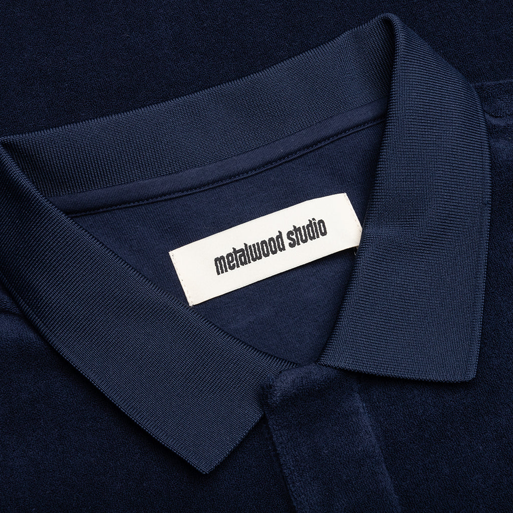 Medieval Terry Polo - Navy