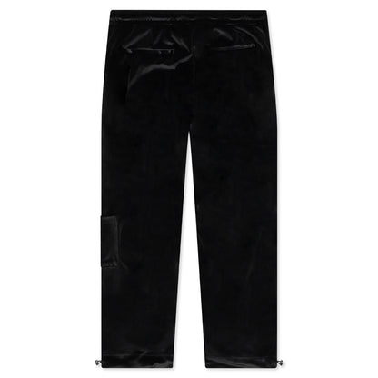 Merci Velour Pants - Black