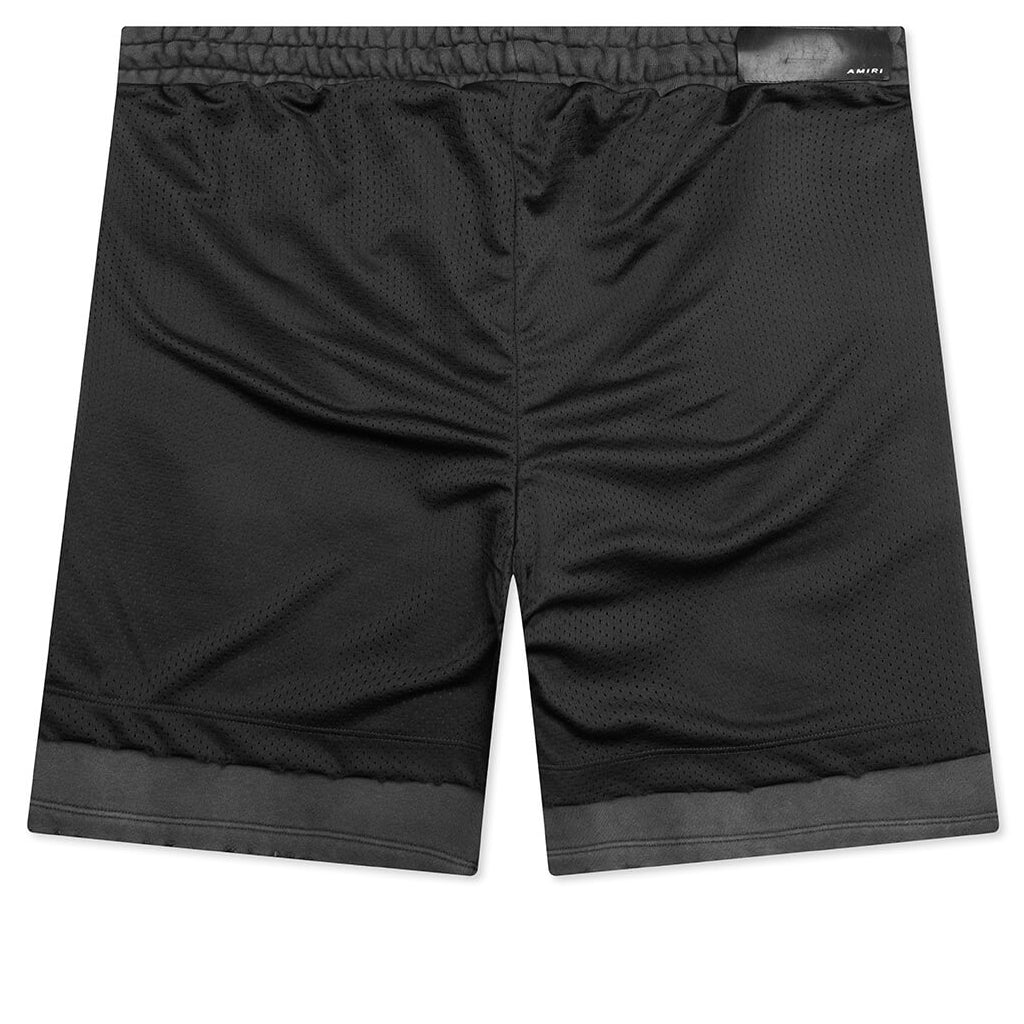 Mesh Basketball Short - Black