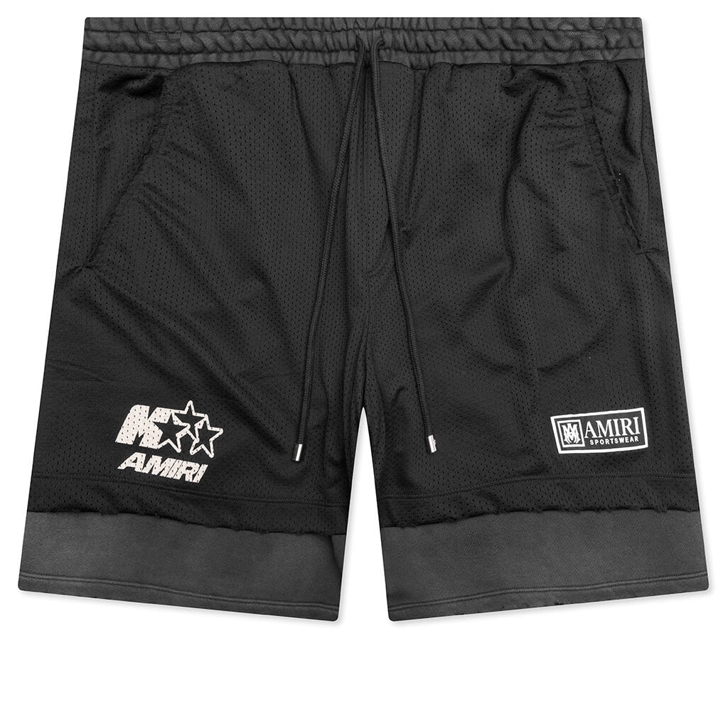 Mesh Basketball Short - Black