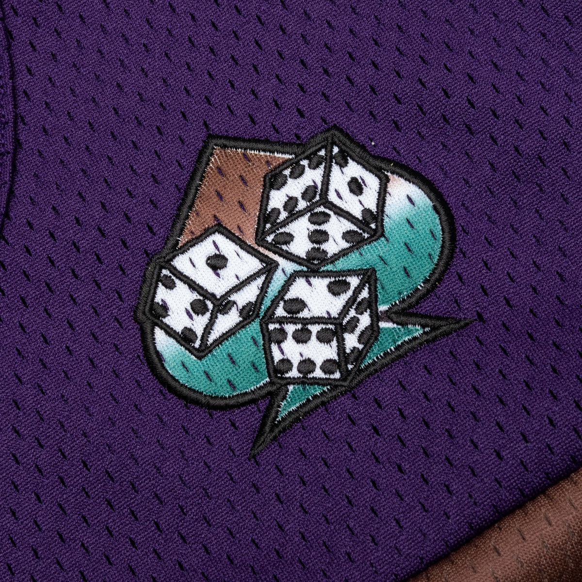 Mesh Football Jersey - Brown Multi