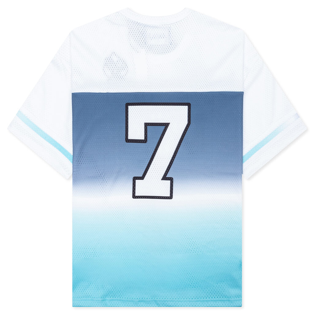 Mesh Football Jersey - White Multi