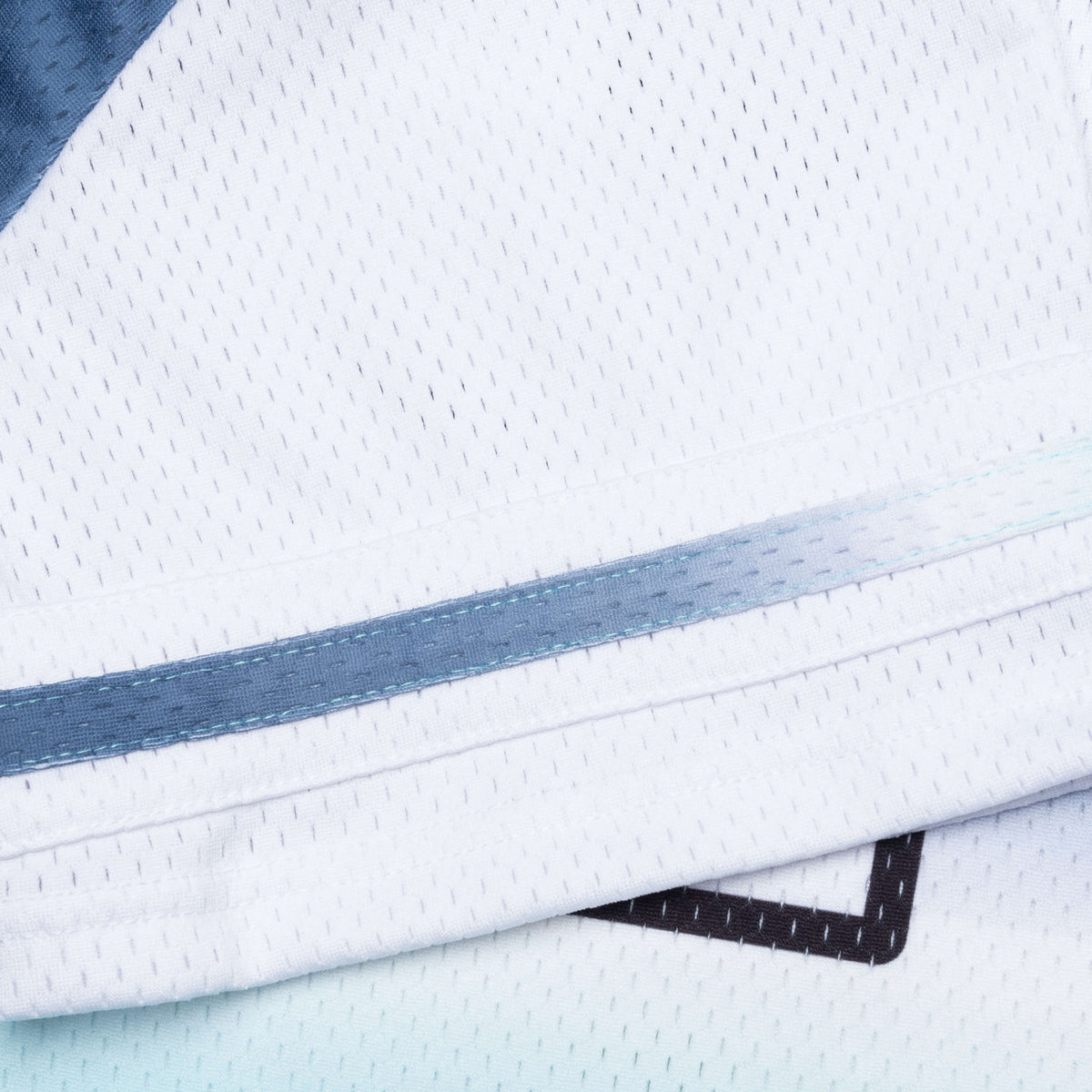 Mesh Football Jersey - White Multi