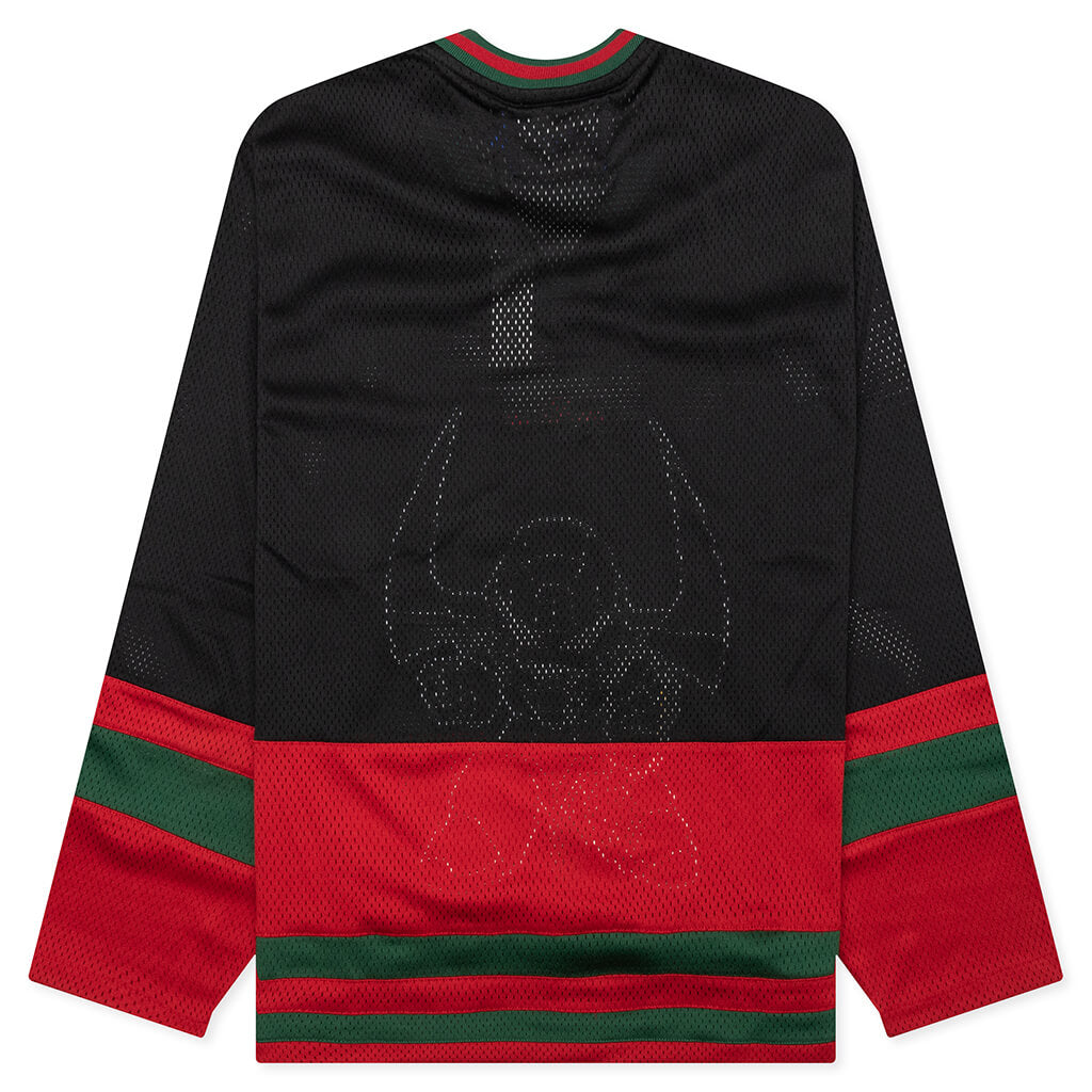 Mesh Hockey Jersey - Black Multi