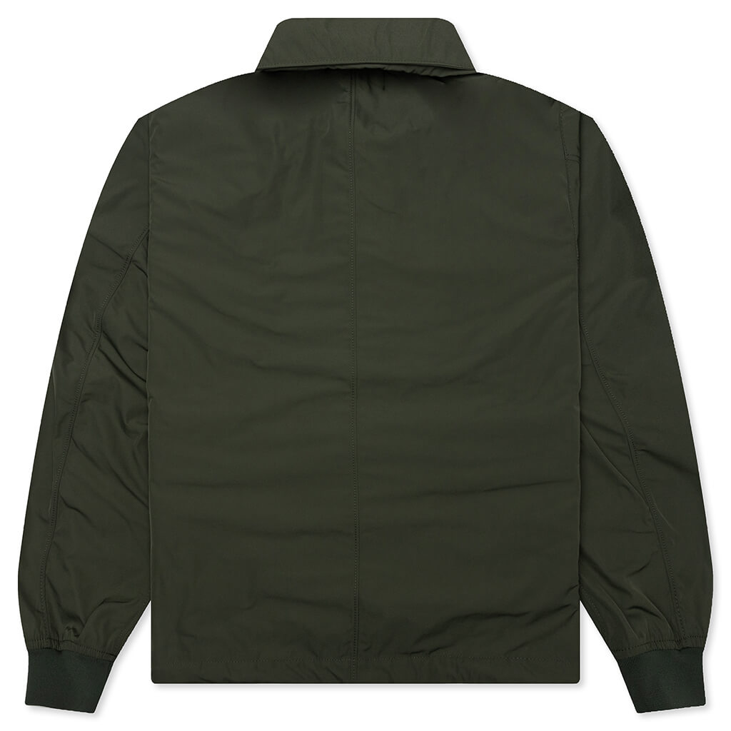Micro Twill Hooded Jacket - Musk