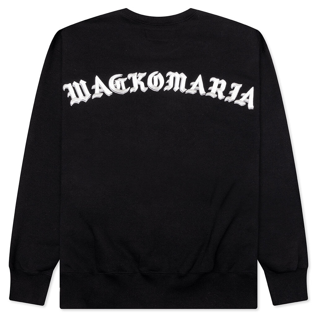 Middle Weight Crewneck Sweatshirt Type 2 - Black