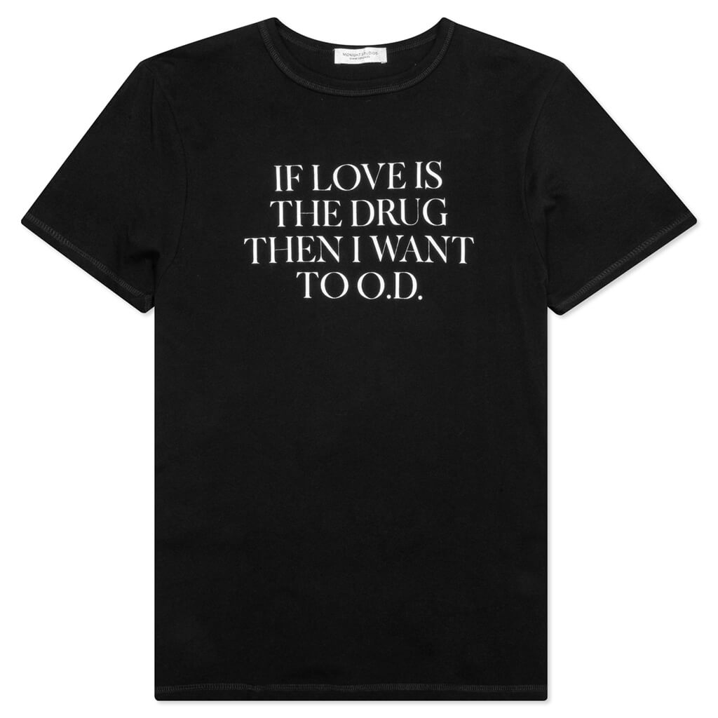 Love O.D. T-Shirt - Black