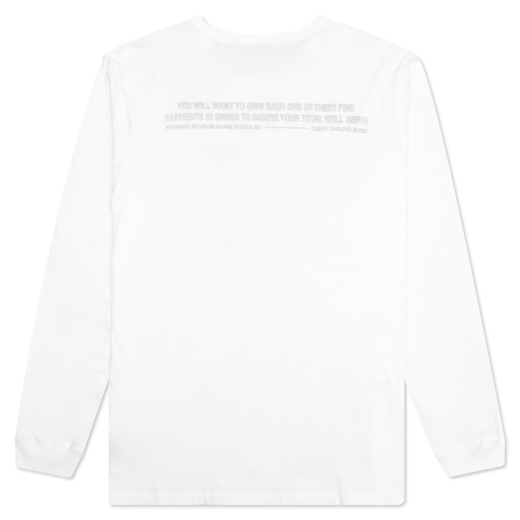 Drugs L/S T-Shirt - White